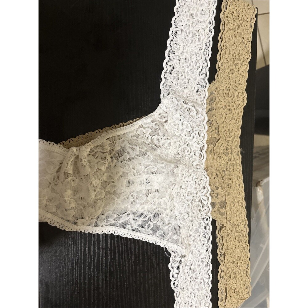 BP Women's Panties Lace Thong And Brief  Brown And White  See Details 3x